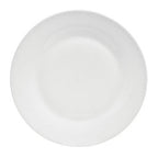 Elmira 16Pc White Porcelain Coupe Dinner Set