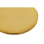 London Leo Set Of Four Gold Finish Coasters