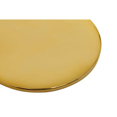 London Leo Set Of Four Gold Finish Coasters