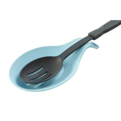 Zing Light Blue Silicone Spoon Rest