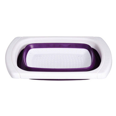 Zing Purple Over Sink Colander