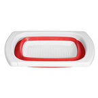 Zing Red Over Sink Colander