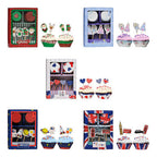 Christmas Cupcake Cases And Toppers Set