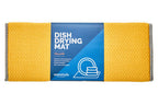 Sinkside Dish Drying Yellow Mat