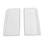 Romm Set Of Two Stackable Fridge Storage Trays