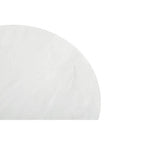Kindia Round White Marble Chopping And Serving Board