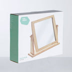 Wooden Frame Swivel Mirror