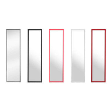 Mize Pink Plastic Frame Over Door Mirror