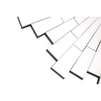 Glitzy Flared Circle Wall Mirror