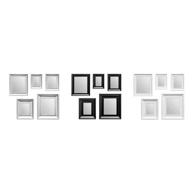 Judkins Black Frame 5Pc Mirror Set