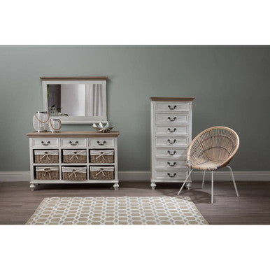 Dorset Cream Wall Mirror