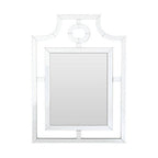 Nicolette Cut Out Design Silver Wall Mirror