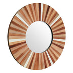 Barn Natural Wood Wall Mirror