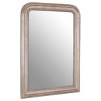 Gaia Silver Wood Wall Mirror