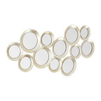 Marcia Silver Finish Wall Mirror
