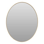 Helen Large Gold Finish Oval Wall Mirror
