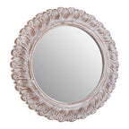 Plume Antique Grey Acanthus Leaf Wall Mirror