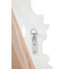 Locatelli Antique White Rose Crest Wall Mirror