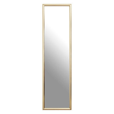 Mize Gold Plastic Frame Over Door Mirror