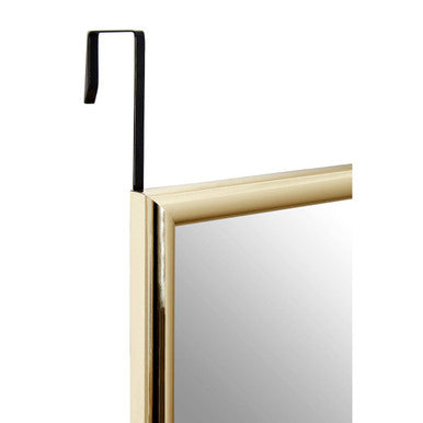 Mize Gold Plastic Frame Over Door Mirror