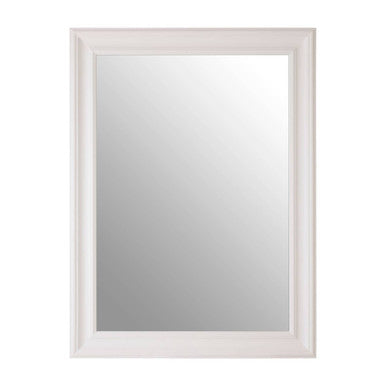 Claude White Finish Wall Mirror