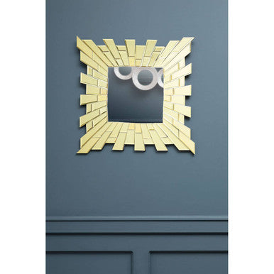 Glitzy Small Square Wall Mirror