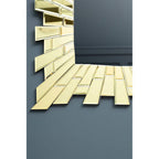 Glitzy Small Square Wall Mirror