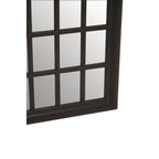 Shayla Matte Black Wall Mirror