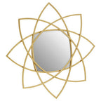 Farran Gold Finish Wall Mirror