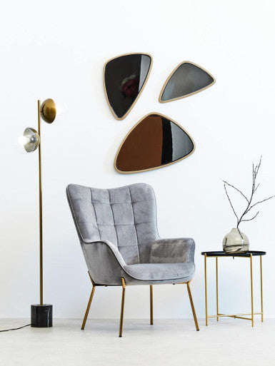 Torino Medium Triangular Wall Mirror
