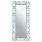 Yula Pyramid Edged Wall Mirror