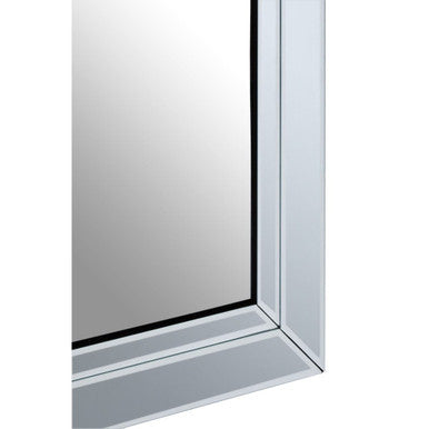 Sana Small Square Bevelled Wall Mirror