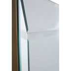 Holmes Large Champagne Wall Mirror