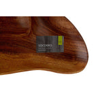 Kora Acacia Two Section Bean Shaped Dish
