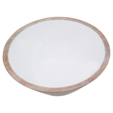 Kara Mango Wood Medium Tapered Bowl