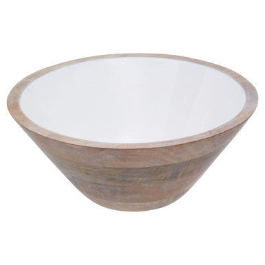 Kara Mango Wood Medium Tapered Bowl