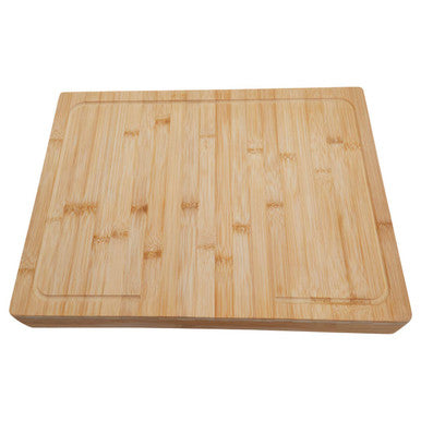 Aleki Rectangular Bamboo Chopping & Serving Board - Eco-Friendly Kitchen Essential