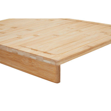 Aleki Rectangular Bamboo Chopping & Serving Board - Eco-Friendly Kitchen Essential