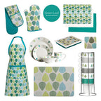 Green Leaves Set Of Four Coasters