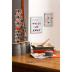 Orange Leaf Set Of Four Placemats