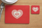 Home Sweet Home Set Of Four Cork Coasters