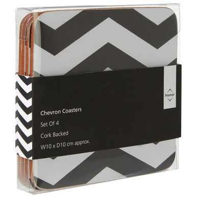 Chevron Set Of Four Coasters
