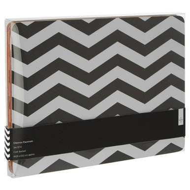 Chevron Set Of Four Placemats