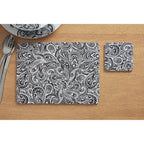 Paisley Set Of 4 Cork Placemats