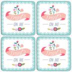 Set Of Four Amelie Cork Coasters
