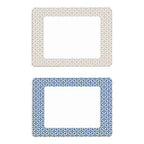 Casablanca Set Of Four Blue Placemats