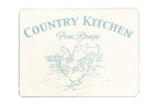 Country Kitchen Set Of Four Cork Placemats