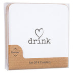 Charm Set Of Four Drink Coasters