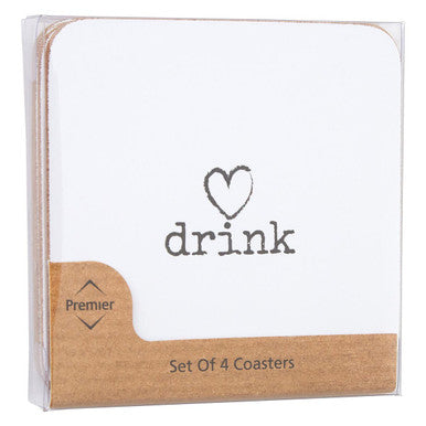 Charm Set Of Four Drink Coasters