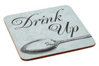 Set Of Four Drink Up Cork Coaster